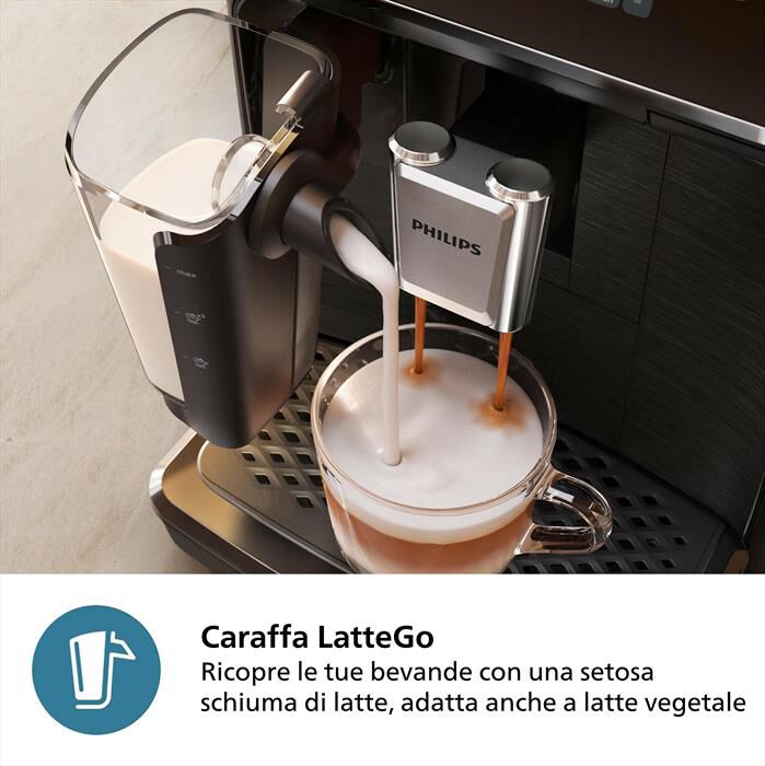PHILIPS - Macchina da caffè SERIES 2300 LATTEGO EP2334/10
