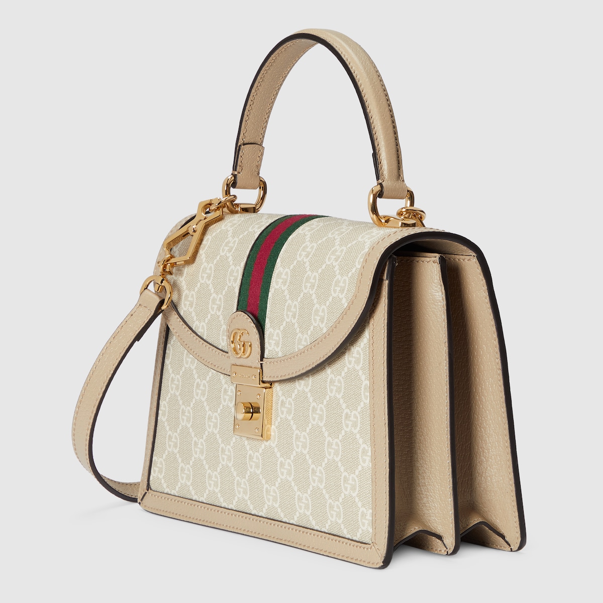 Ophidia GG Small Top Handle Bag