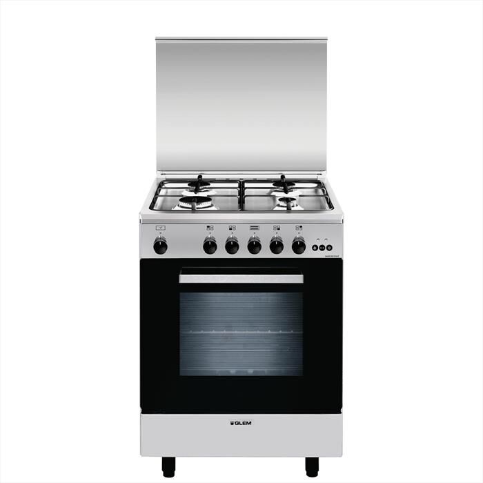 GLEM GAS - Cucina a gas A654VI Classe A-Inox