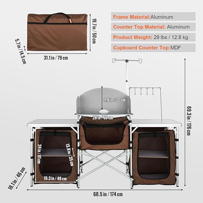 Camping Kitchen Table
