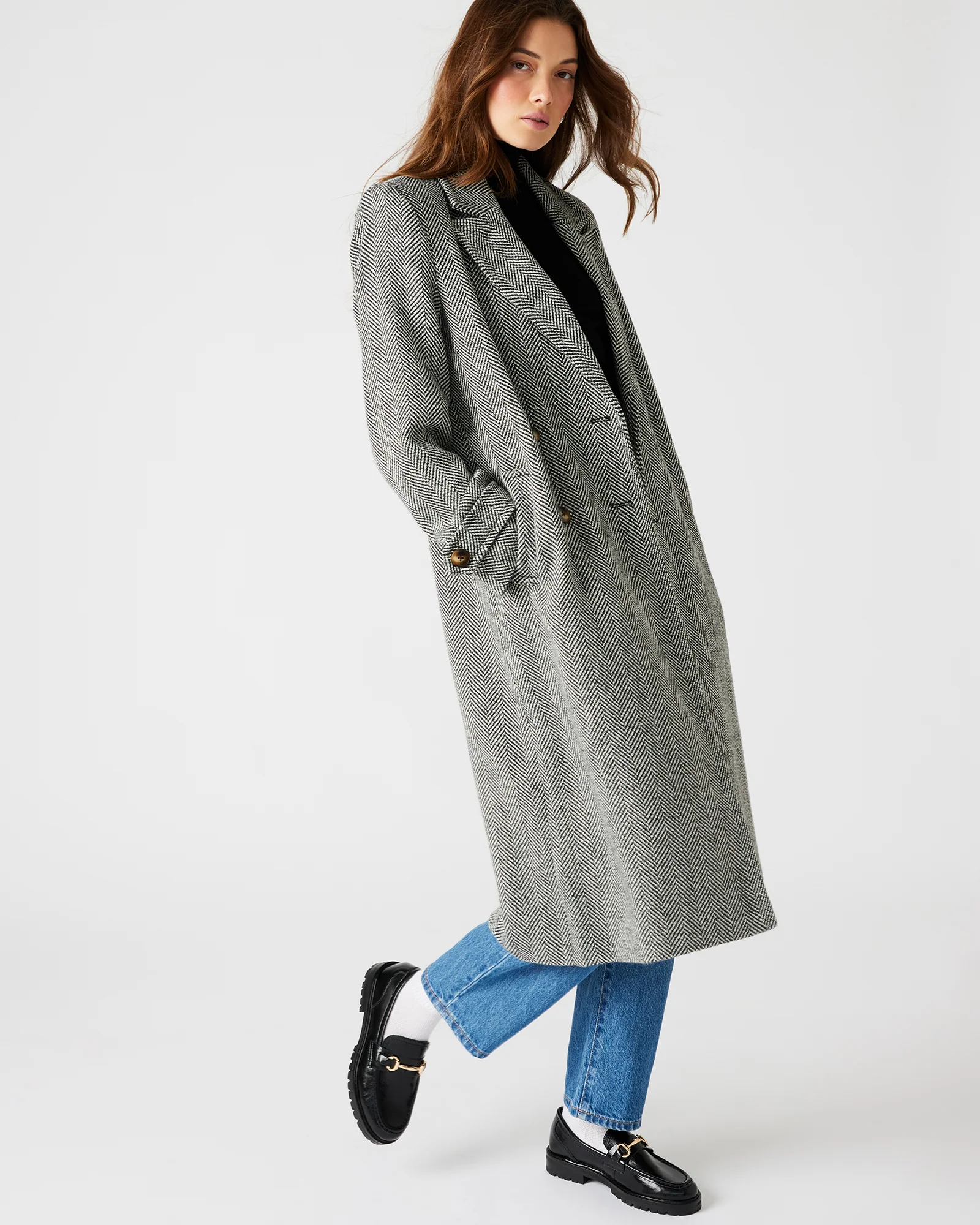 PRINCE COAT BLACK MULTI