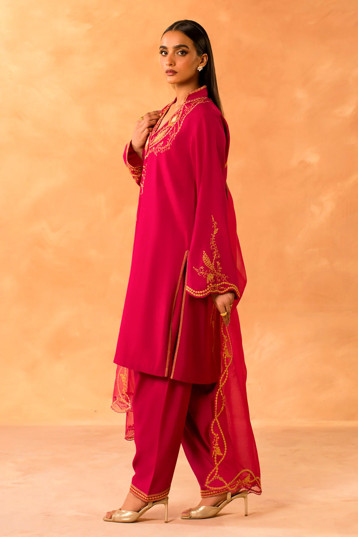 KHADI SILK | EMBROIDERED