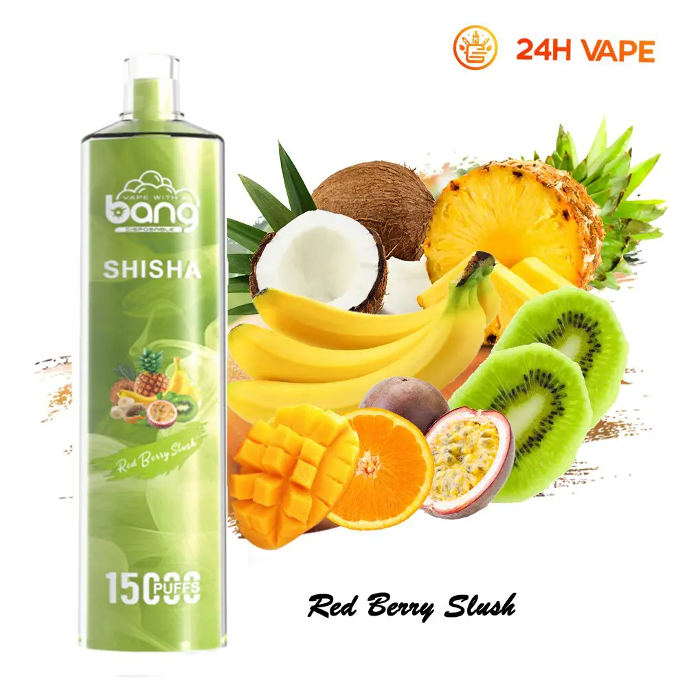 （3 pieces）Bang SHISHA 15000 Puffs Direct To Lung Disposable Electronic Cigarette New Vape Pen
