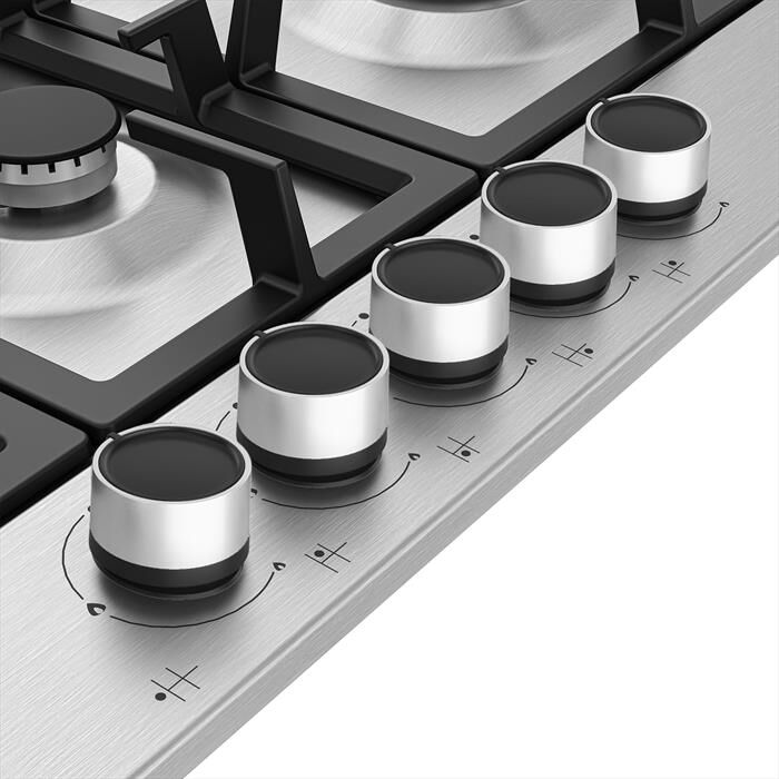 BEKO - Piano cottura a gas HIAL75225SXE 75 cm-Inox
