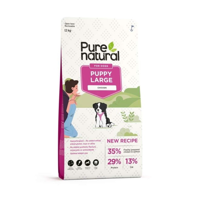 Purenatural Dog Puppy Large Chicken