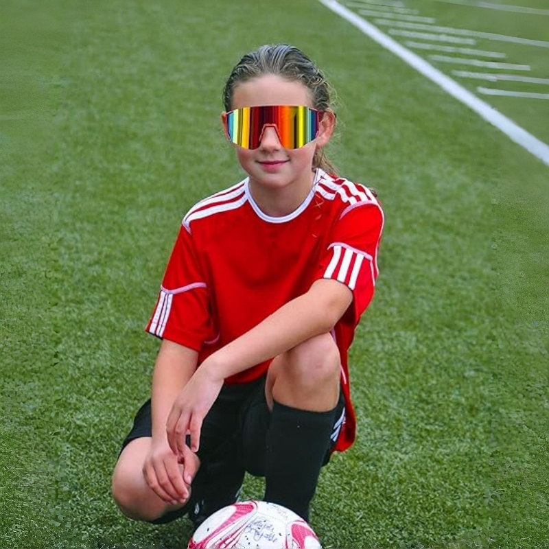 SKYBAMBI Kids Sunglasses Youth Baseball Sun Glasses