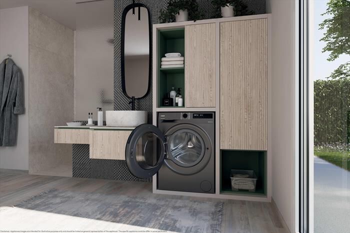 CANDY - Lavatrice BP 49BL8G-S 9Kg Classe A-Antracite