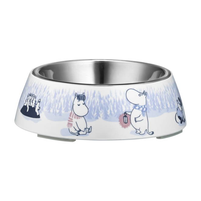 Moomin for Pets Winter bowl matskål til hund