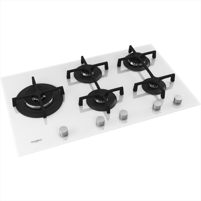 WHIRLPOOL - Piano cottura a gas ELEMENTS GOA 9523/WH 86cm-Bianco