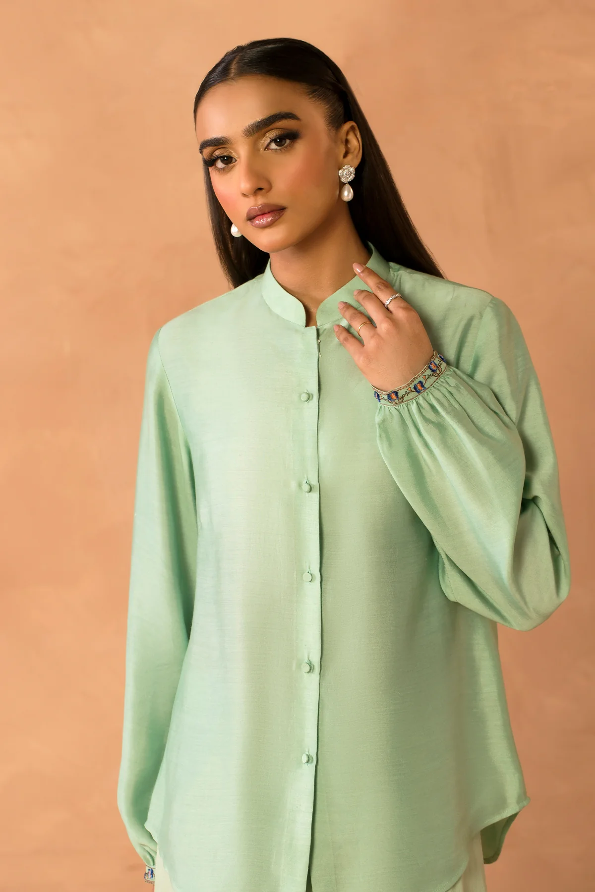 KHADI SILK | EMBROIDERED