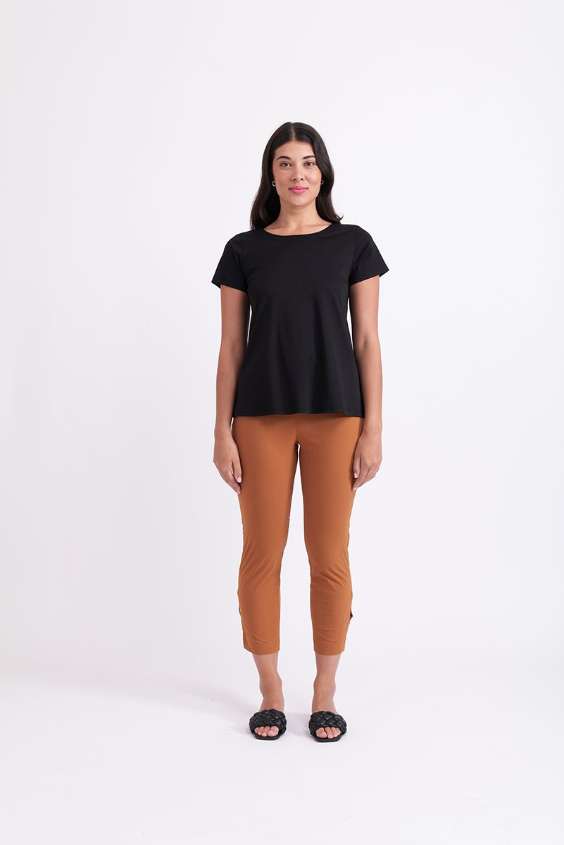Button-Hem Breeze Pant