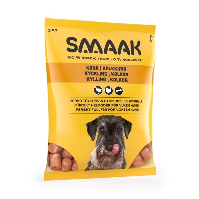 Smaak Raw Complete Kylling & Kalkun