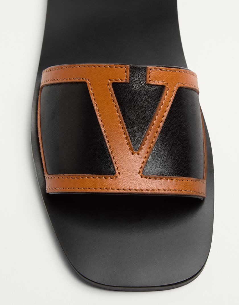 VIVA SUPERSTAR SLIDE SANDAL IN NAPPA LEATHER