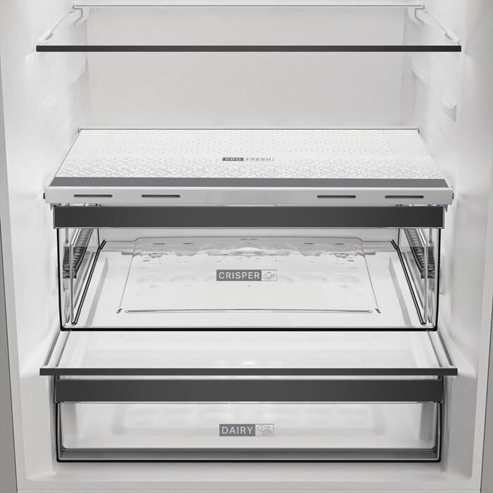WHIRLPOOL - Frigorifero combinato WHK2 6493 X5E Classe D 490Lt-Inox