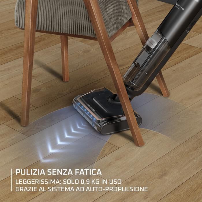 ROWENTA - Lavapavimenti Senza Fili GZ5736E0-TRUST BLU E CROMATO