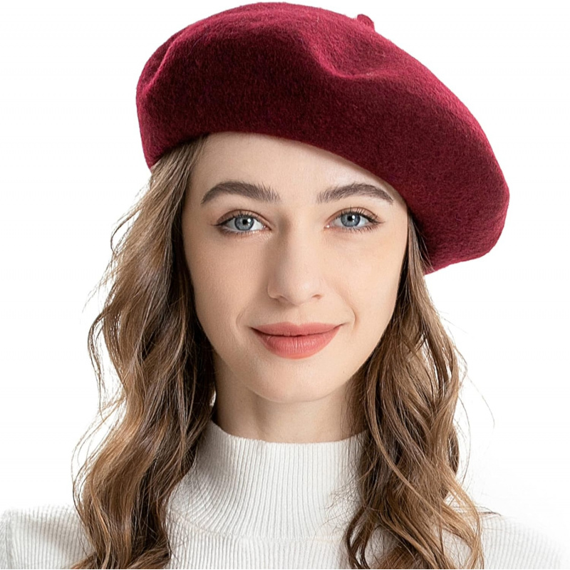 Wool French Beret Hat