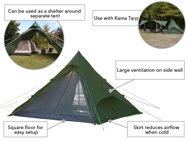 Pyramid Tent (L)