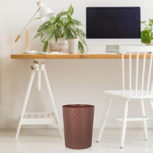 SMARTTOSS Plastic Trash Can Wastebasket