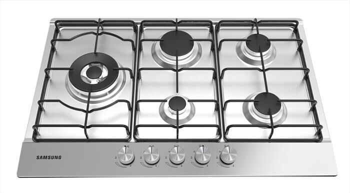 SAMSUNG - Piano cottura a gas NA75M3130AS/ET 5 fuochi-ACCIAIO INOX
