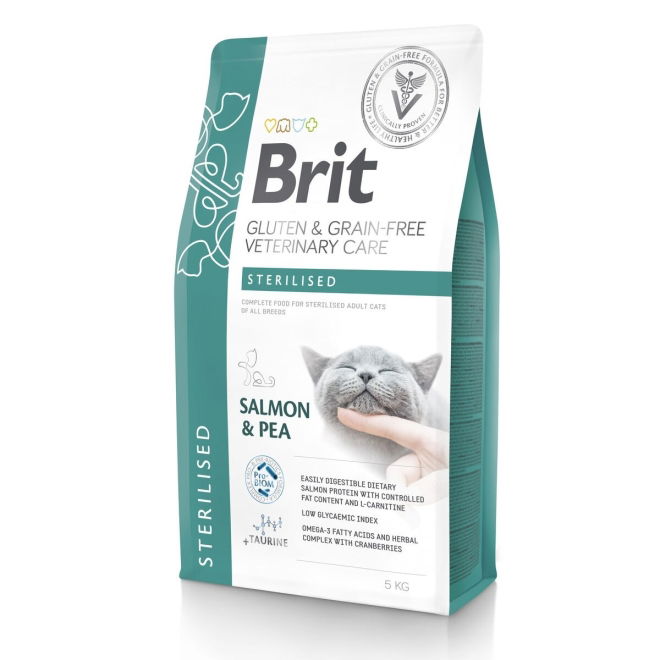 Brit Veterinary Diet Cat Grain Free Care Sterilised