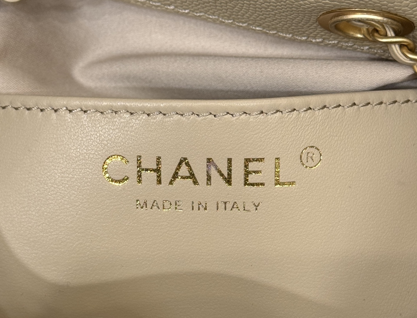 25Bag Mini Drawstring Bag（Beige） - Mocuir