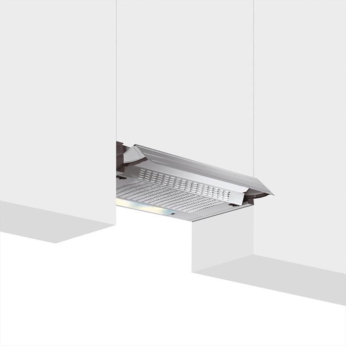 GLEM GAS - Cappa a parete GHE601SI-SILVER