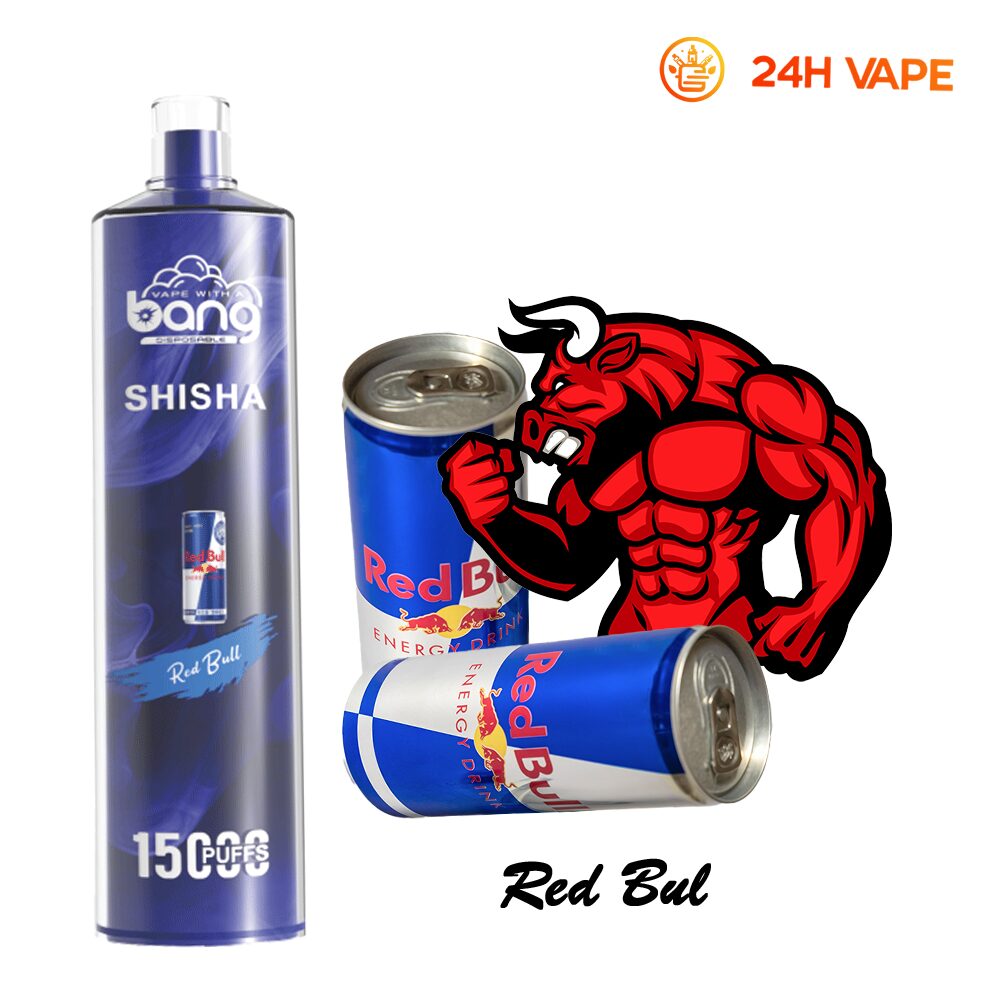（3 pieces）Bang SHISHA 15000 Puffs Direct To Lung Disposable Electronic Cigarette New Vape Pen