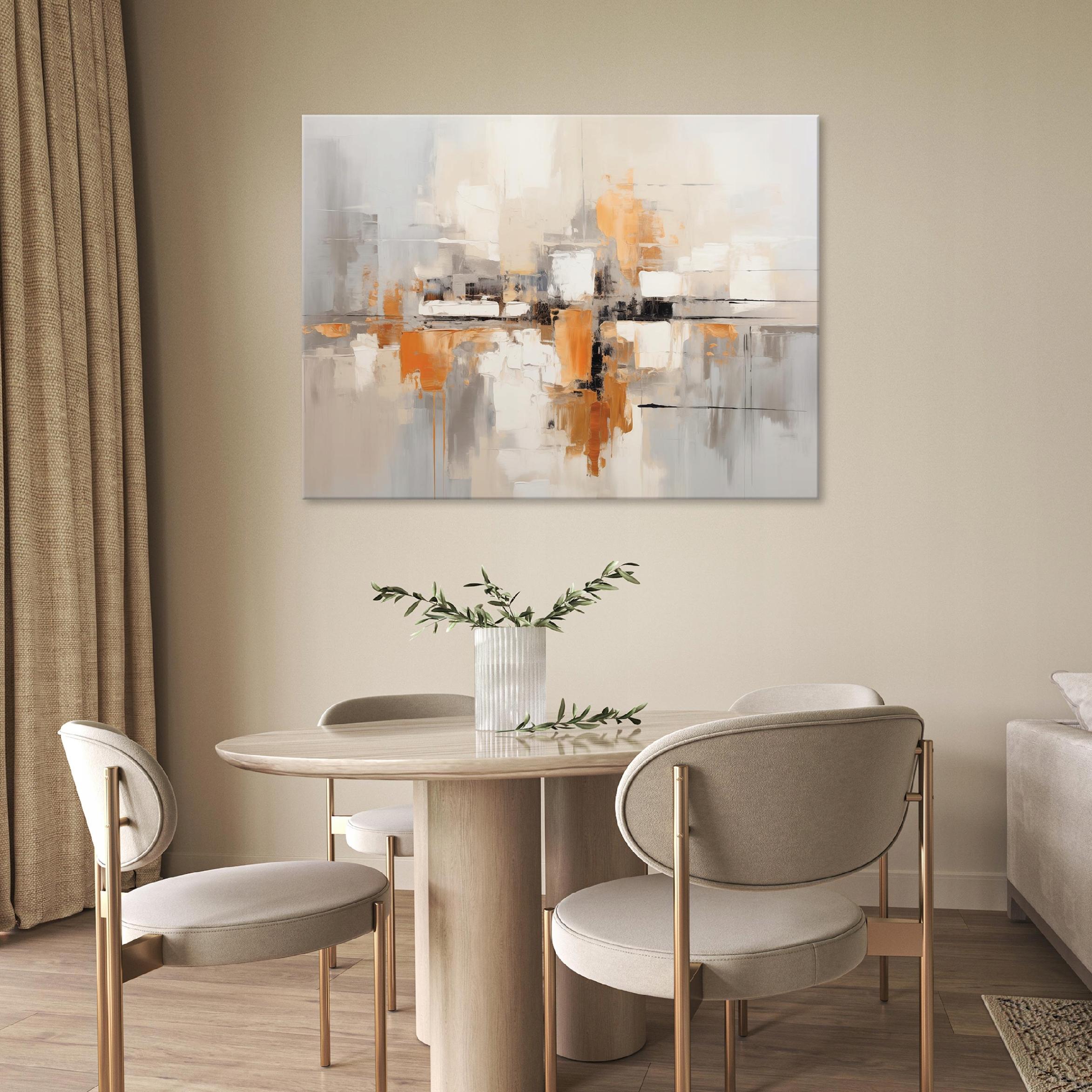 Abstract painting for the living room or bedroom on canvas, modern, 40x30