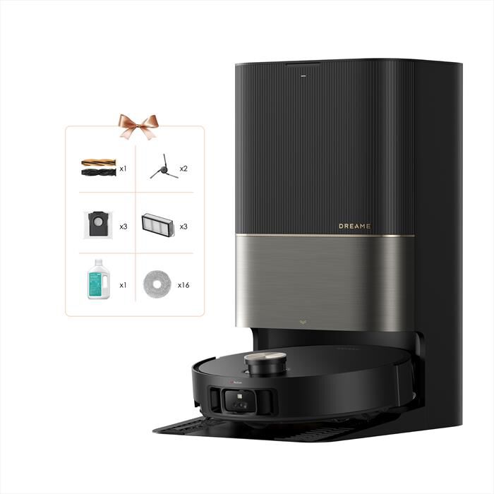 DREAME - Robot X50 ULTRA COMPLETE COMBO VM EXTRA MOPS-Nero / Oro