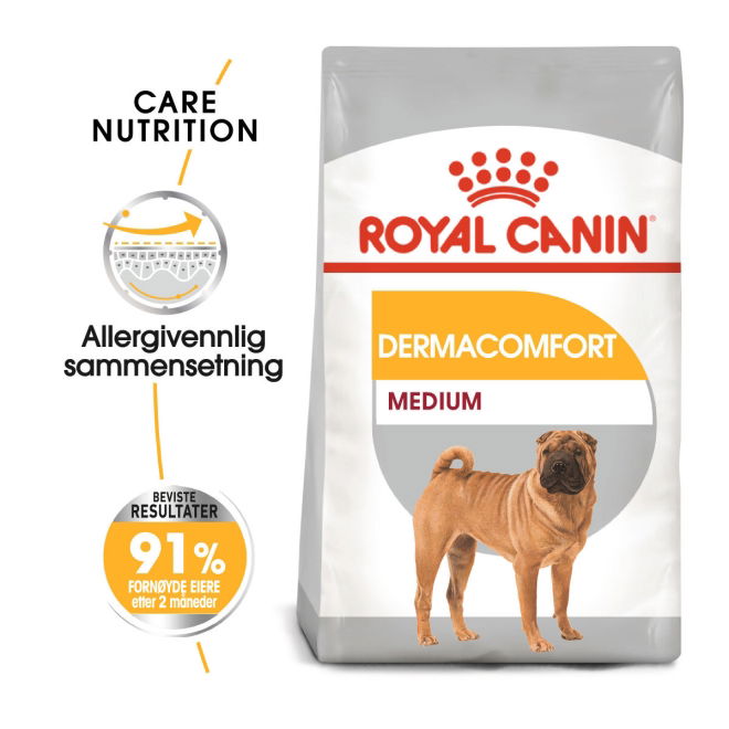 Royal Canin Dermacomfort Medium Adult tørrfôr til hund