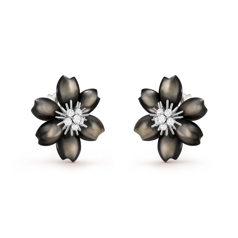 Rose de No?l earrings, mini model