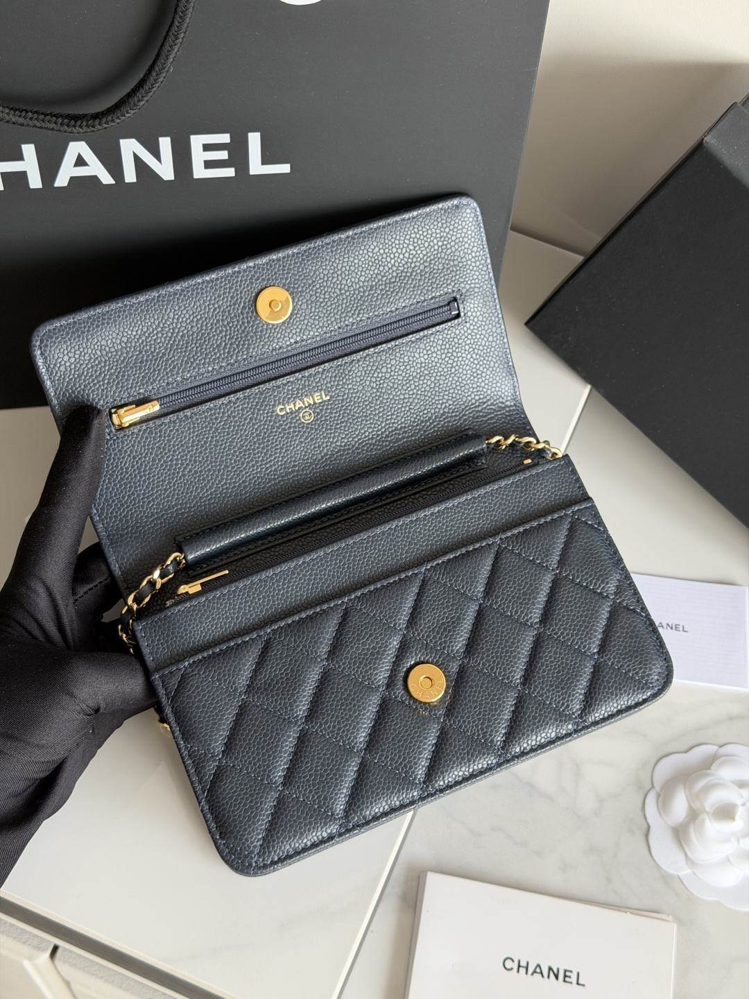 25C/26C Wallet On Chain（Dark Gray-Blue） - Mocuir