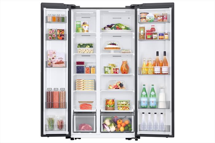 SAMSUNG - Frigorifero side by side RS57DG400EM9EF Classe E-Metal Inox