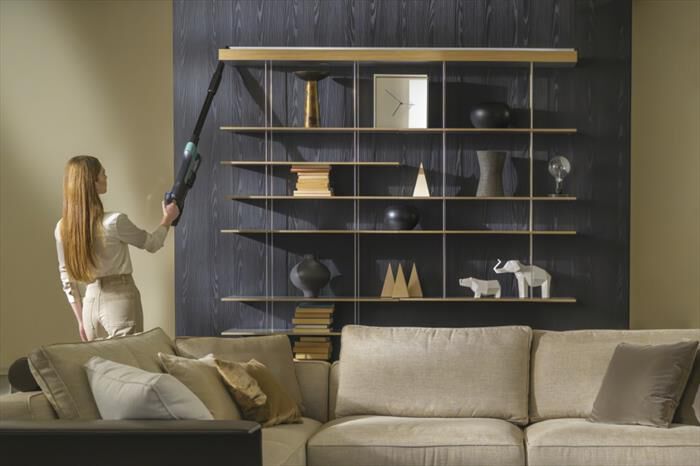 HOOVER - Aspirapolvere ricaricabile HF201P 011-Blu