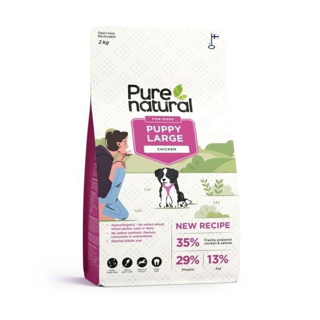 Purenatural Dog Puppy Large Chicken