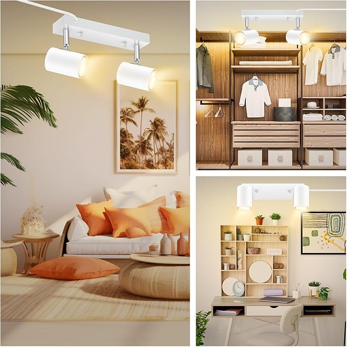 SPOTLUMINARA 2 Light Track Lighting Kit