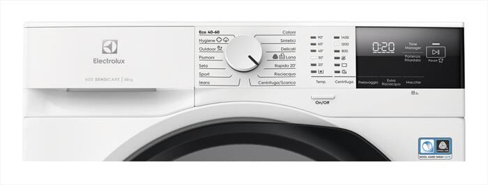 ELECTROLUX - Lavatrice EW6FBG210G 10 Kg Classe A-Bianco