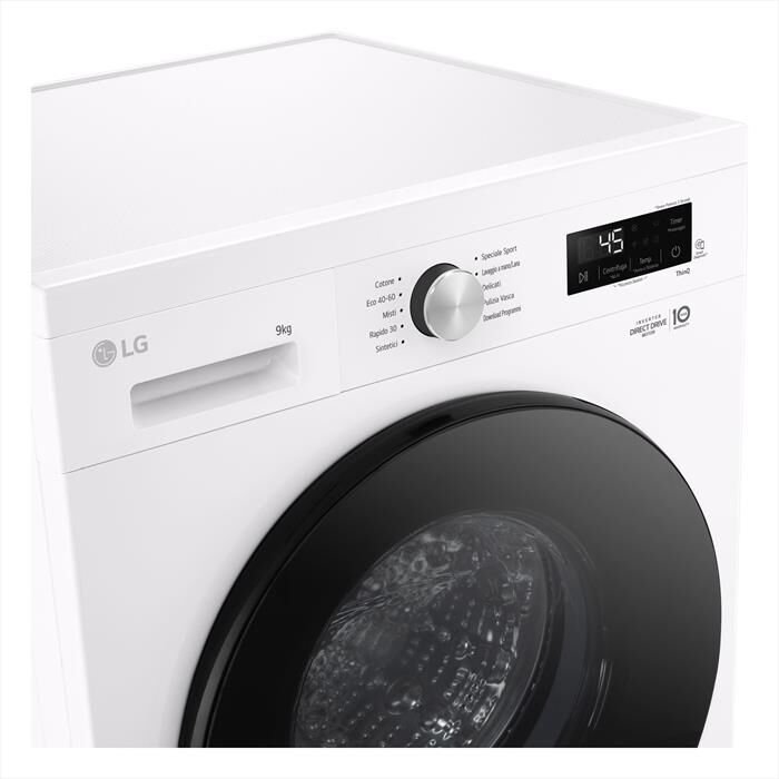 LG - Lavatrice AI DD F4NX1009NWB SERIE X1 9kg Classe A-Ivory White