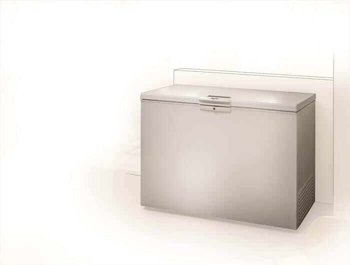 WHIRLPOOL - Congelatore orizzontale WHE39392 T Classe E 395 lt-Bianco