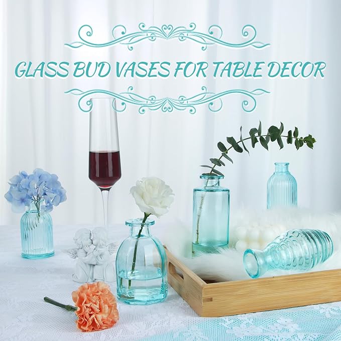 VASEA Bud Vases Set of 12