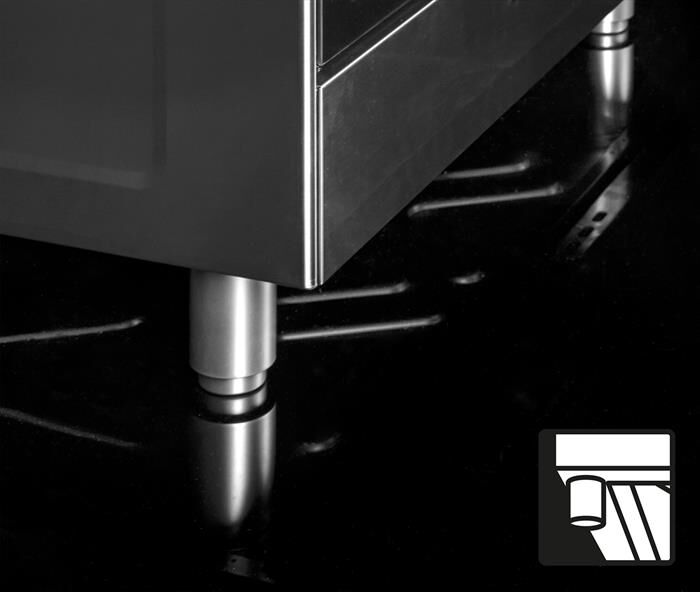 GLEM GAS - Cucina SA765MI6 Classe A-Inox