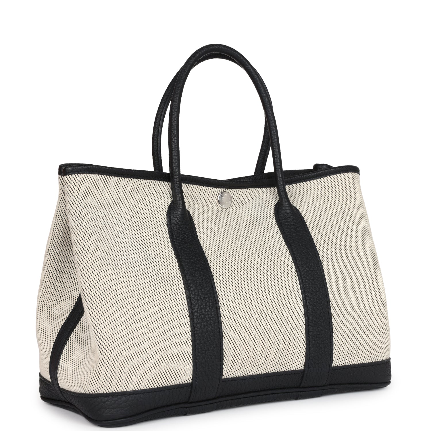 Garden Party 30 Ecru Toile and Black Negonda Palladium Hardware