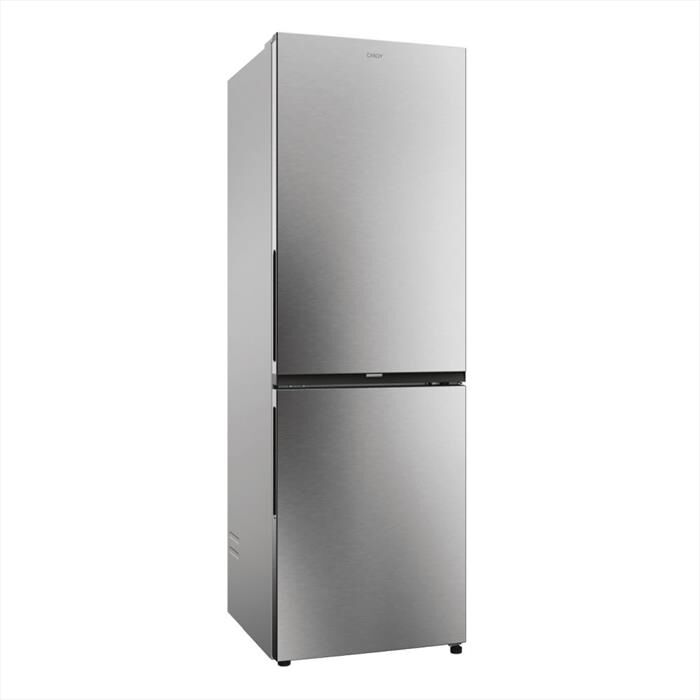 CANDY - Frigorifero combinato CNCQ2T618EX Classe E 355 lt-Stainless steel