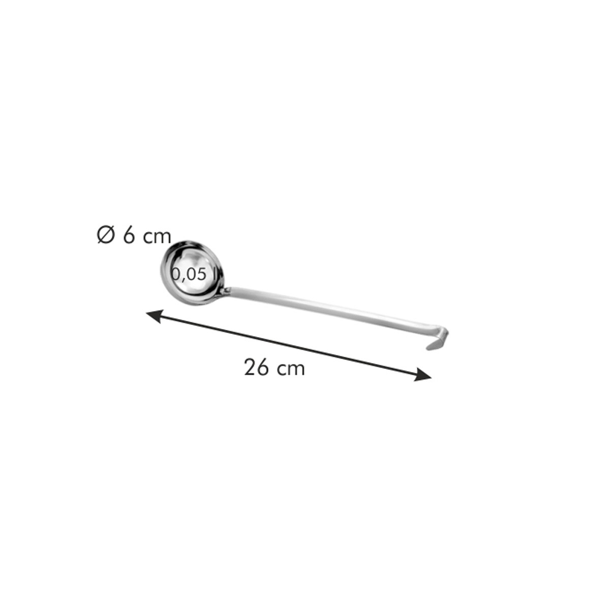 Naběračka GrandCHEF ø 6 cm, 0,05 l