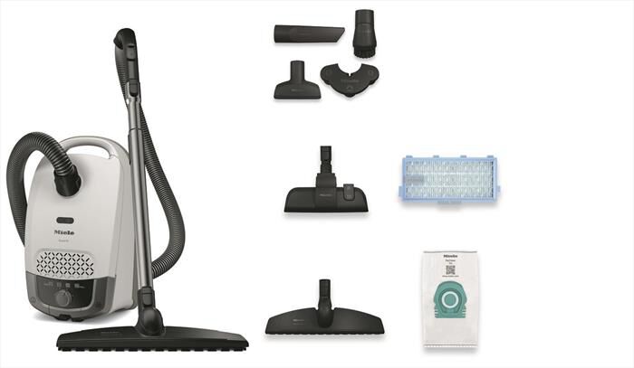 MIELE - Aspirapolvere a traino GUARD S1 PARQUET XL-Bianco