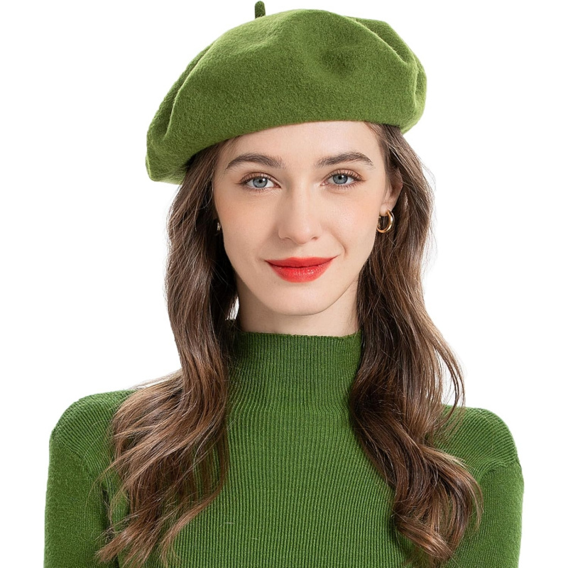 Wool French Beret Hat