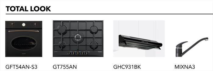 GLEM GAS - Lavello lneare LS1G86A 1 vasche-Antracite