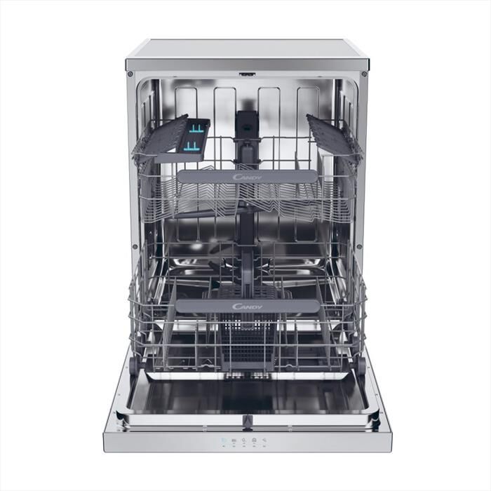 CANDY - Lavastoviglie CF 4E7L0X Classe E 14 coperti-Acciaio inossidabile