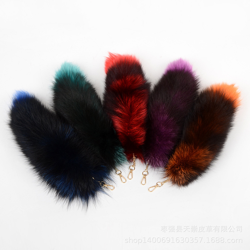 Fox tail pendant