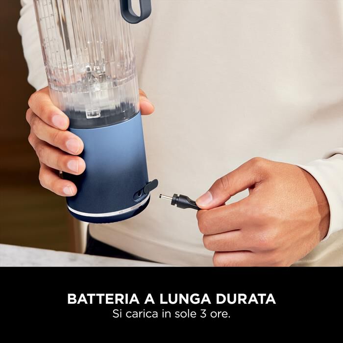 NINJA - FRULLATORE PORTATILE BLAST MAX-Blu Navy